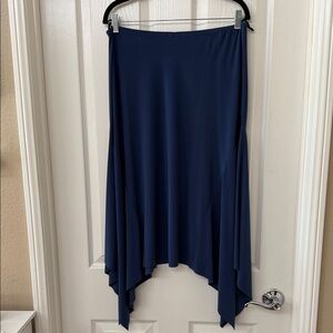 Elegant Navy Blue Women's Skirt